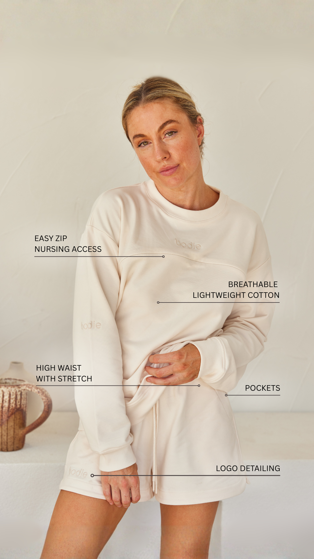 Nursing Crewneck Sweatshirt